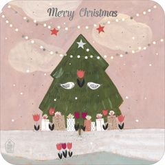 kBA623en Les Mamouchkas kerstkaart - merry christmas | Correspondances | Mano cards groothandel