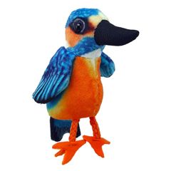 PC002115 Kingfisher ijsvogel - vingerpop | the puppet company | mano cards groothandel