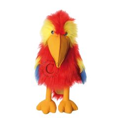 PC003104 Scarlet Macaw - Geelvleugelara - Large Birds - handpop | Mano Cards Groothandel