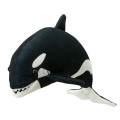 PC002704 Whale Orca large - vingerpop | The Puppet Company | Mano cards groothandel