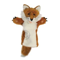 PC006013 Fox vos - Lange mouw - handpop | The Puppet Company | Mano cards groothandel