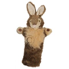 PC006031 Rabbit wild konijn - Lange mouw - handpop | Mano cards groothandel