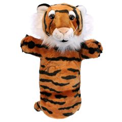 PC006028 Tiger tijger- Lange mouw - handpopPC006028  | The Puppet Company | Mano cards groothandel