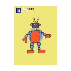 lp093 wisselbeeldkaart - robot