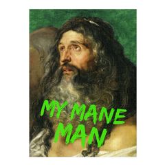 MP009 – Eclectic Selection Santoro - wenskaart Masterpieces - My Mane Man | mano cards groothandel