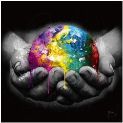 IGP8982 Patrice Murciano - We Are the World| International Graphics | Mano cards groothandel