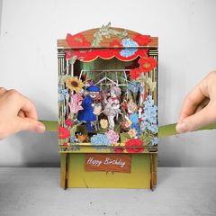 PT020 theaterkaart - happy birthday - buitenspelen | alljoy design | Mano cards groothandel