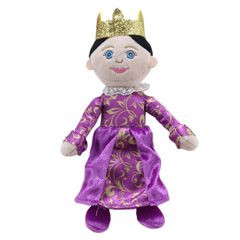 PC002222  Queen koningin - vingerpop  | The Puppet Company | Mano cards groothandel