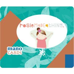 topkaart voor kaartenmolen - mano cards - rosie made a thing