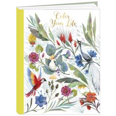KIO11 Schrift met linnen rug van Aurélie Blanz - color your life (17 x 22 cm)