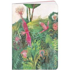 KOR45 Schrift van Izou - hart bloemen (10,5 x 15 cm) | mano cards groothandel