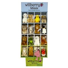 WB006013 Wilberry knuffels - wilberry mini vloerdisplay | mano cards groothandel