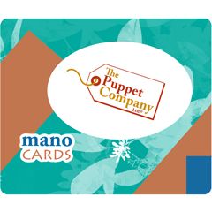 topkaart voor kaartenmolen - mano cards - the puppet company 