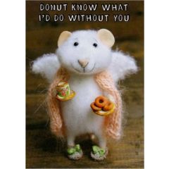SQ005 tiny squee mousies wenskaart - what i'd do without you