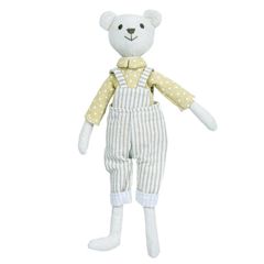 WB004222 Bear - Beer - Wilberry Linen | Mano Cards Groothandel