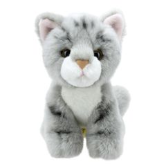 WB005005 Cat (Grey) - Kat (Grijs) - Wilberry Minis | Mano Cards Groothandel