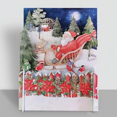 xpop015 pop-up kerstkaart - ijsbeer|Mano cards groothandel