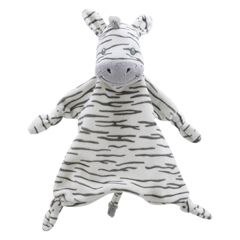 WB005509 Zebra - Wilberry Eco Comforters | The Puppet Company | Mano cards groothandel